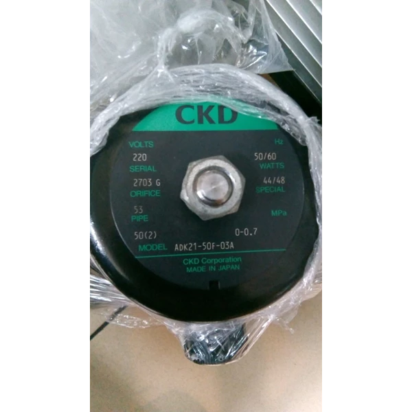 Solenoid Valve Merk CKD ADK21-50F-03A